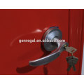 Commercial utility push bar fire resistant metal doors